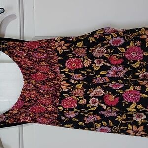 Free People Floral Sleeveless Dress